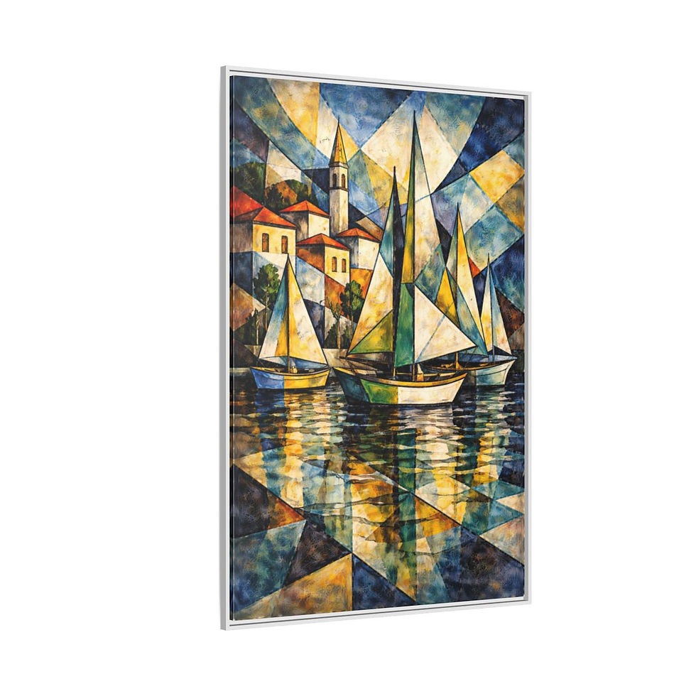 Thumbnail: Geometric Sailboats