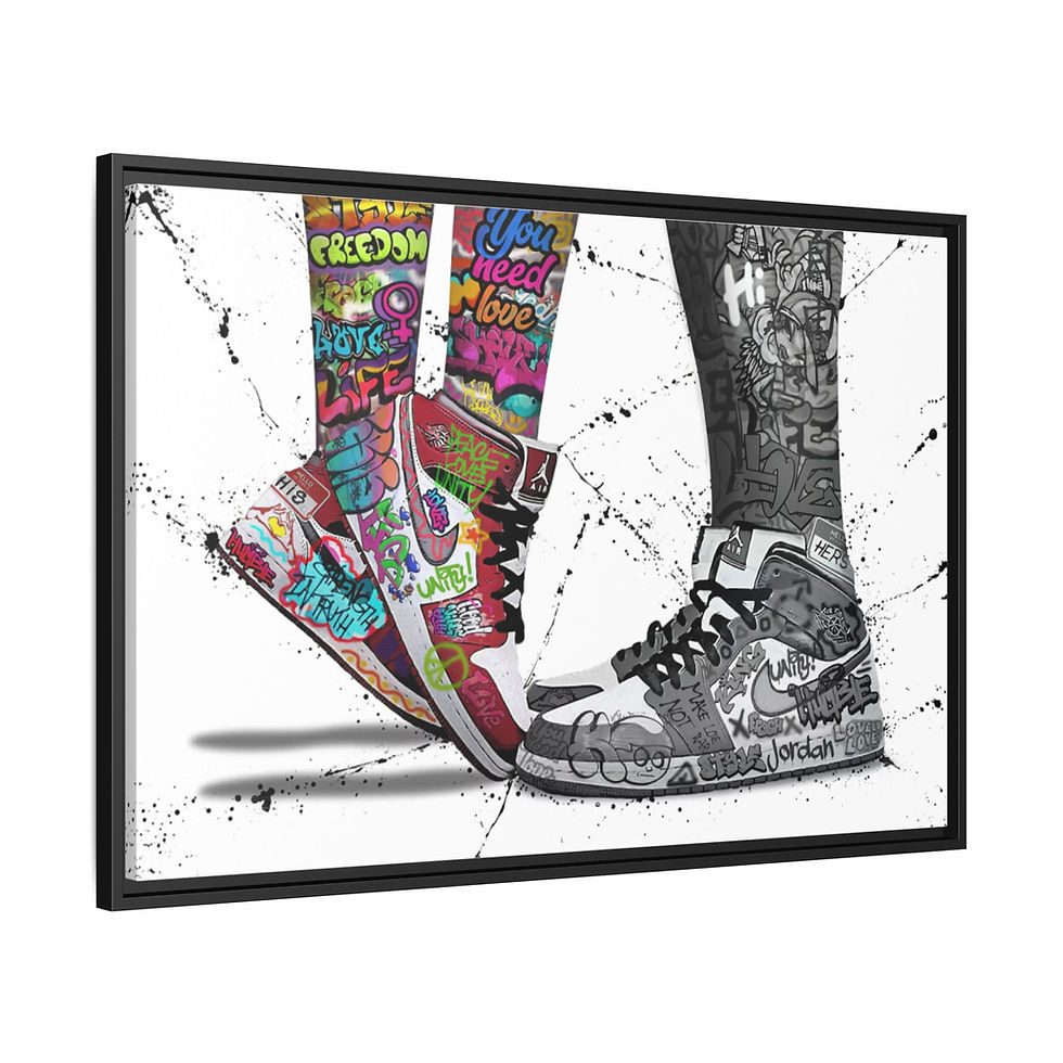 Thumbnail: Tippy Toes - Framed