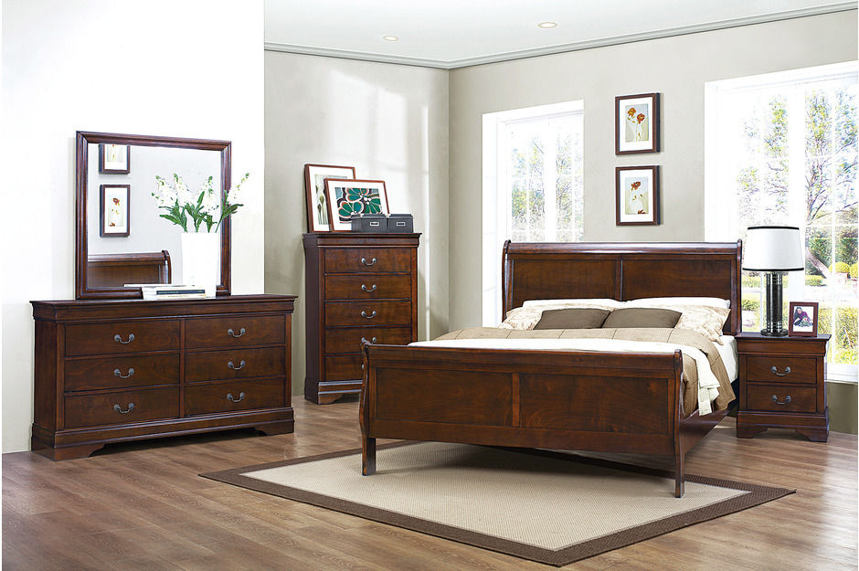 Light Oak Bedroom Set