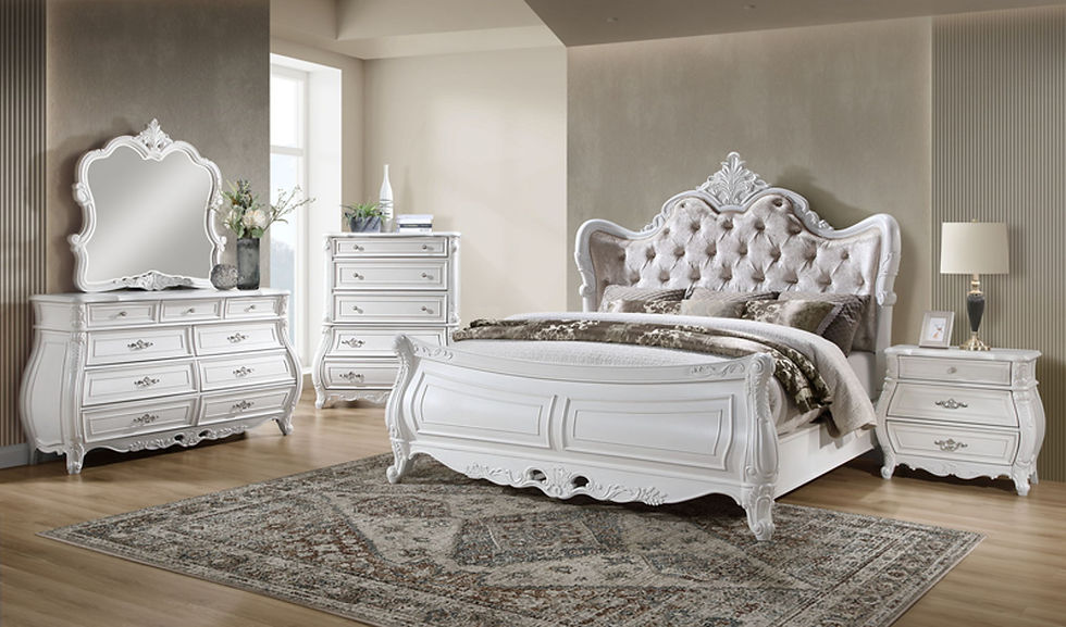 Royal Ivory Bedroom Set
