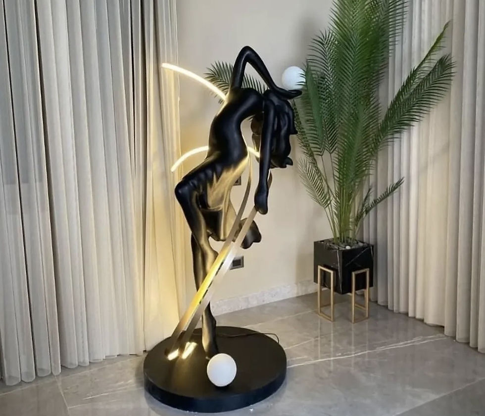 Dancing Figure Floor Lamp