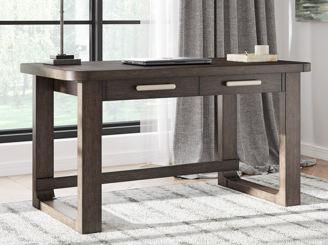 Dark Wood Executive Desk