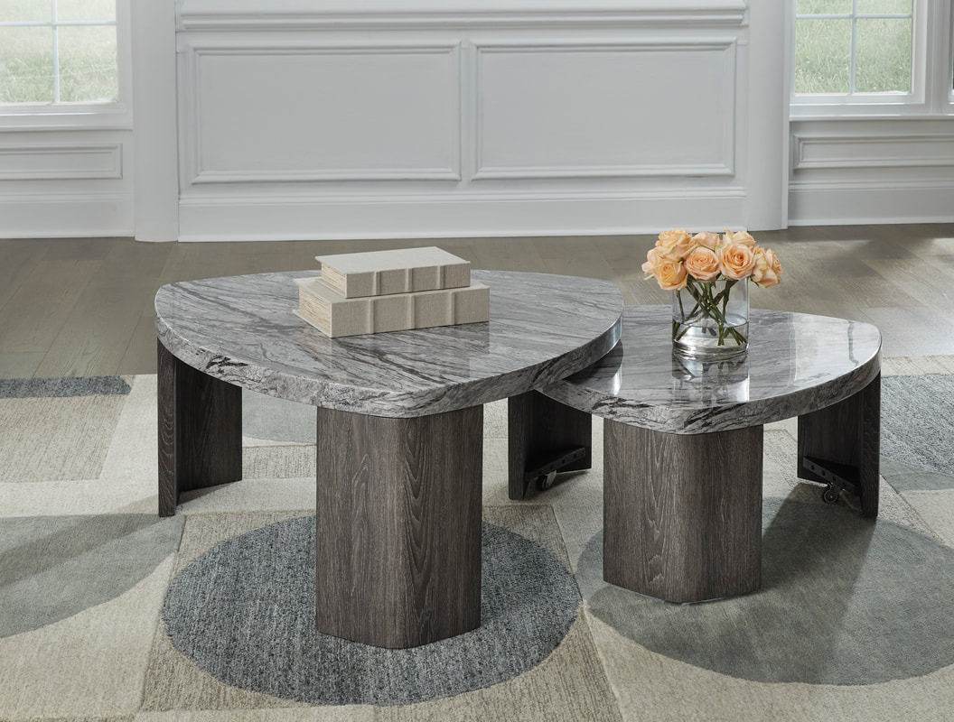 Marble Nesting Coffee Table Set