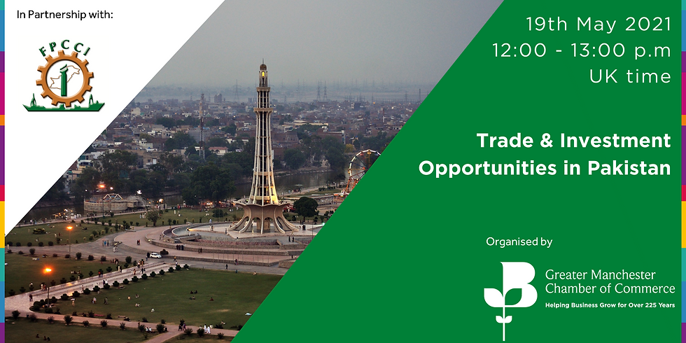 Trade & Investment Opportunities in Pakistan for British SMEs