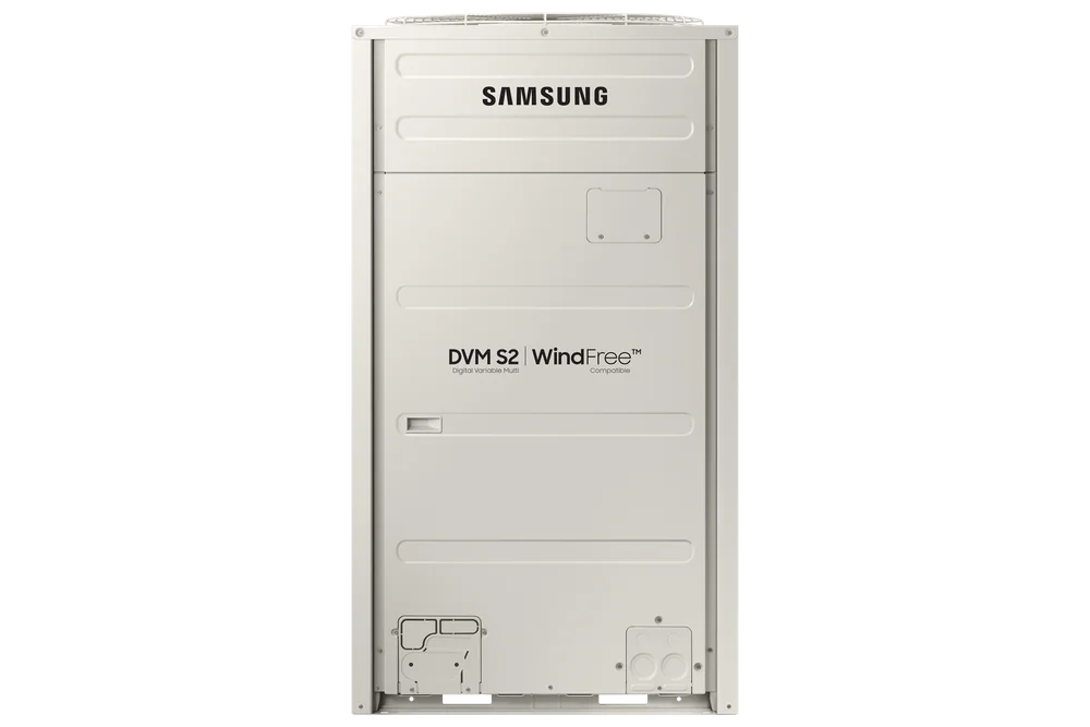 Samsung DVM S2 AM100AXVCNH/ID VRF dış ünitesinin önden görünümü