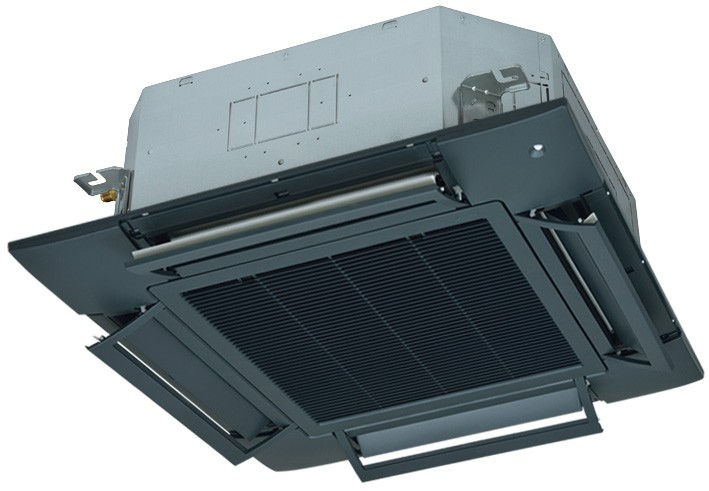 Mitsubishi Heavy FDT100VNPWVH Shadow Black siyah panel görünümü