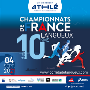 Langueux support des championnats de France de 10km sur route 2021