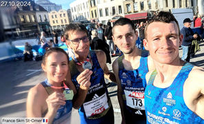 Championnats de France du 5km : Osty et Nedelec médaillés