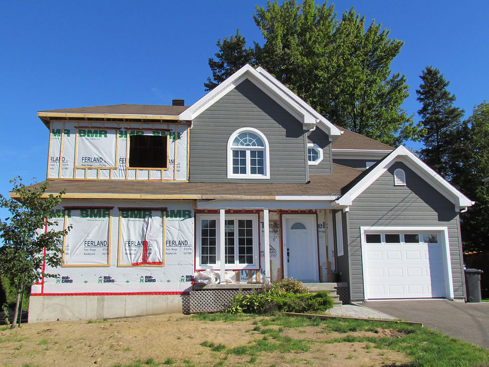 Construction Pagé | Agrandissement maison | Revêtement extérieur | Pont-Rouge, Québec
