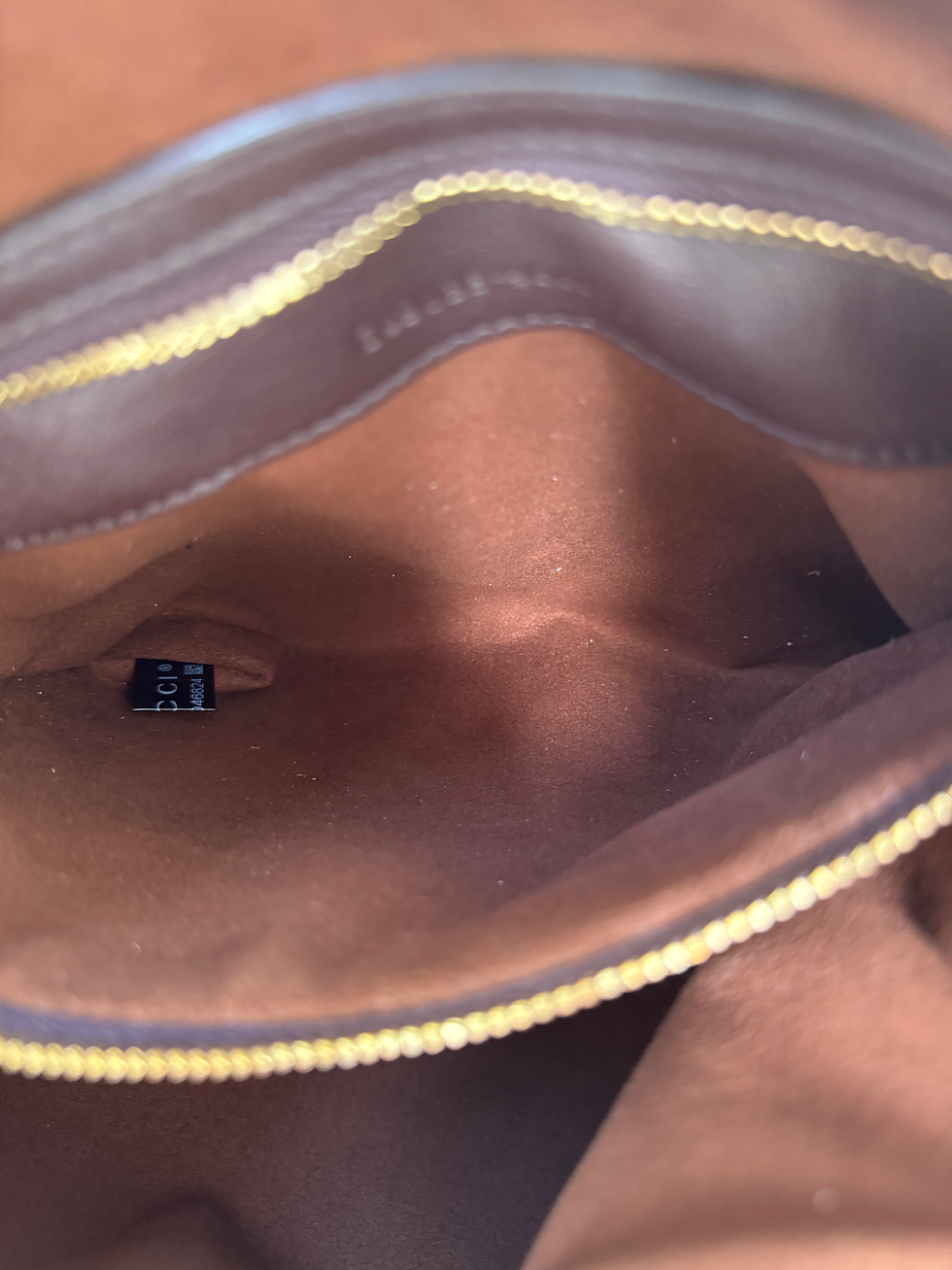 Thumbnail: GUCCI Attaché Suede Large