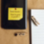 Thumbnail: Gentle reminder yellow sticker