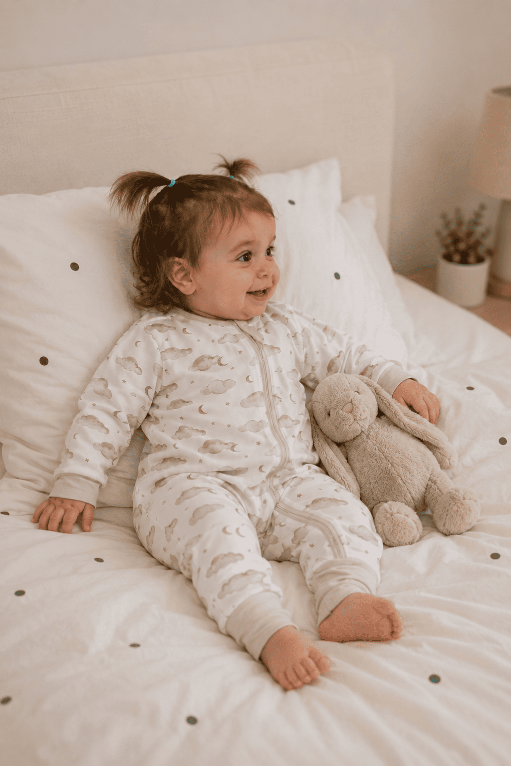 1 Tog / Bulut Lunalin Bebek Organik Tulum
