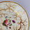 Thumbnail: Rockingham coffee cup and saucer, gilt seaweed, flowers, Rococo Revival, ca1832