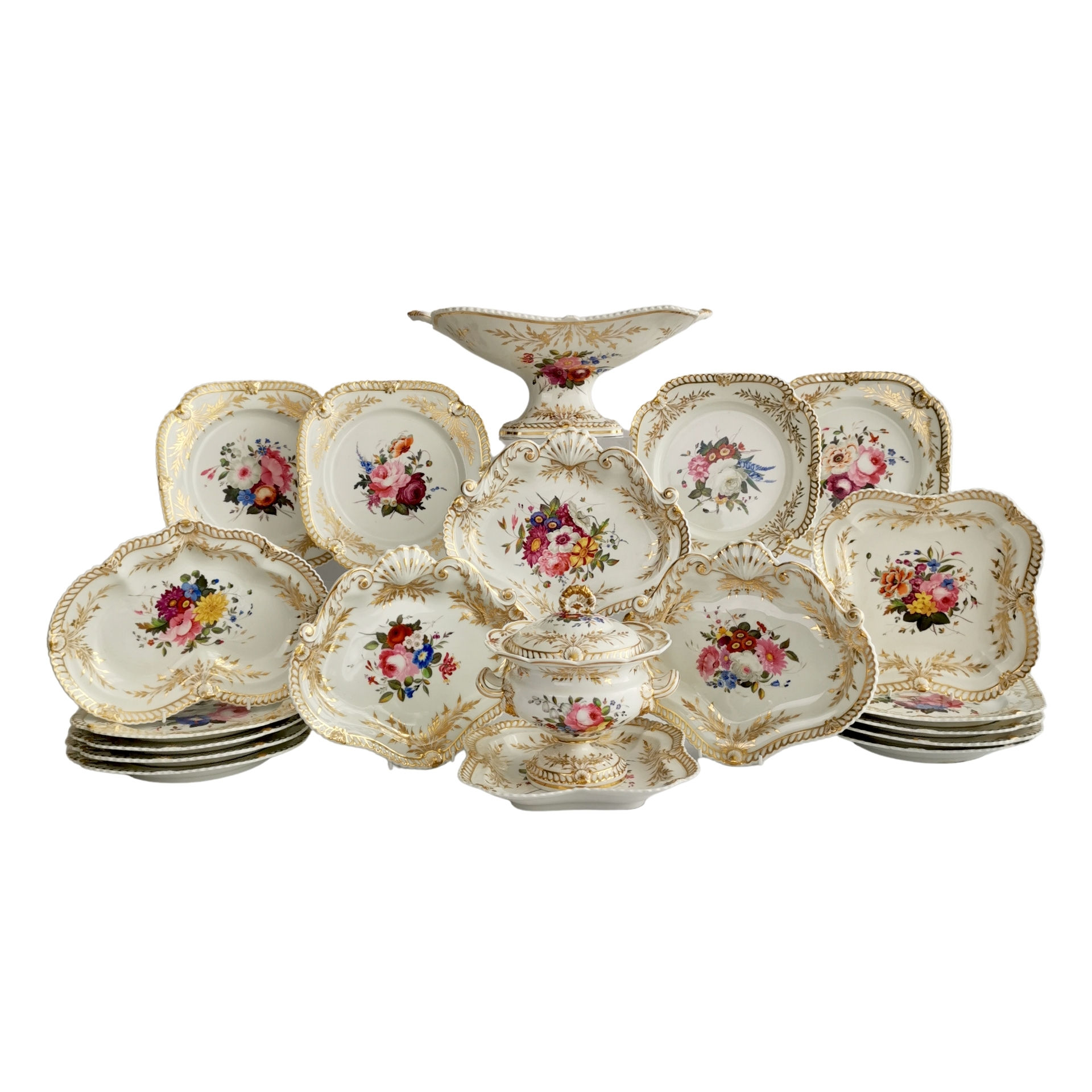 Chamberlains dessert service