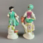 Thumbnail: Derby pair of figures, Gallant and Lady attired as Shepherds, 1756-1769