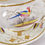 Thumbnail: Grainger Worcester tea set, Rococo Revival with birds, ca 1830