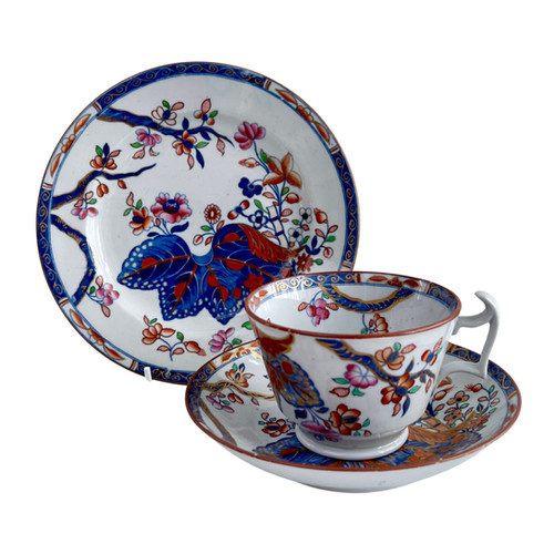 Copeland Spode teacup trio, cabbage leaf pattern 2061, 1815-1890  gentlerattleofchina