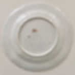 Thumbnail: Chelsea plate, feather-moulded with flowers, Red Anchor ca 1755