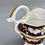 Thumbnail: Samuel Alcock milk jug, cobalt blue "writhen" shape, ca 1826
