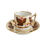 Thumbnail: Flight, Barr & Barr coffee can, brown vines and berries, ca 1813