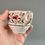 Thumbnail: Barr Flight & Barr orphaned teacup, rust brown Neoclassical sprigs, ca 1805