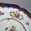 Thumbnail: Flight Worcester dish or stand, mazarine blue with floral sprays, ca 1785