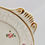 Thumbnail: Coalport blind moulded dish, white with flowers, ca 1810