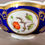 Thumbnail: Samuel Alcock solitaire tea set, cobalt blue, gilt vines and flowers, ca 1825