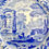 Thumbnail: Spode pearlware plate, "Italian" blue & white transfer 1816-1833