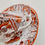 Thumbnail: C J Mason coffee cup, transfer printed orange birds, ca 1830