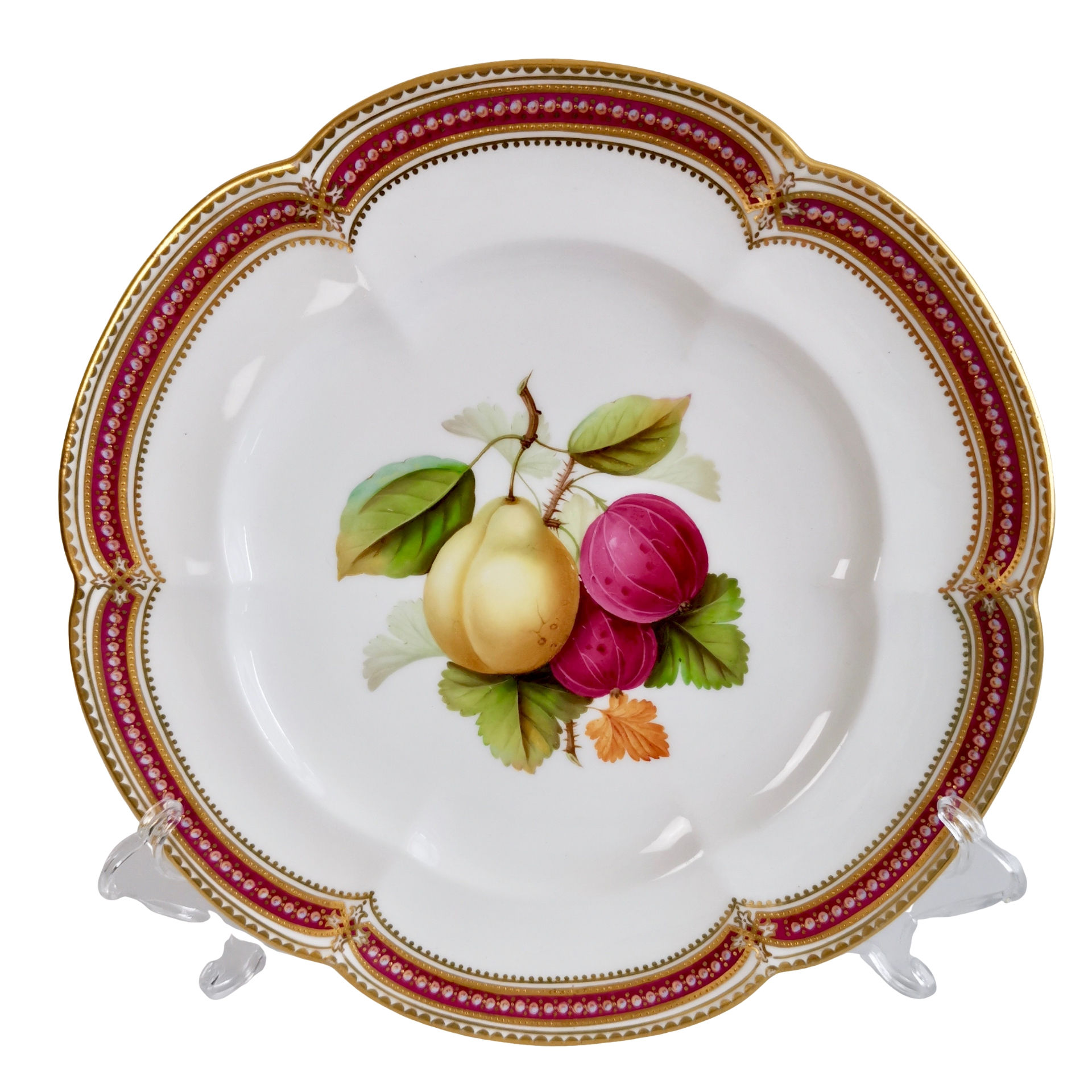 Coalport plate, Jabey Aston