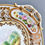 Thumbnail: Samuel Alcock pair of low comports, grey, gilt with landscapes, ca 1859