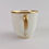 Thumbnail: Derby orphaned coffeecup, white with landscape by Zachariah Boreman, ca 1790