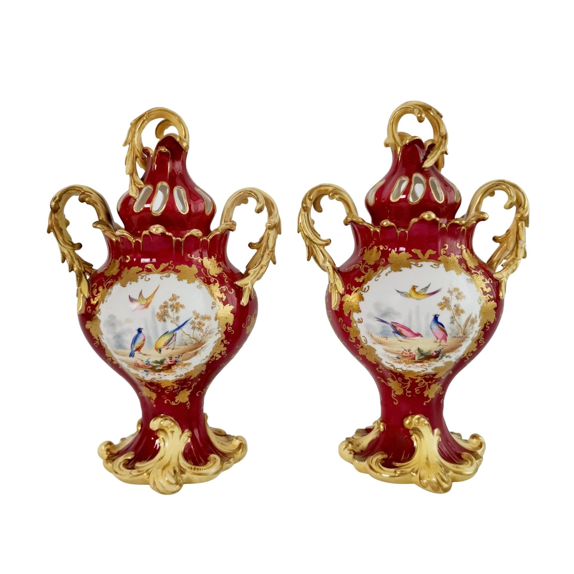 H&R Daniel pair of vases