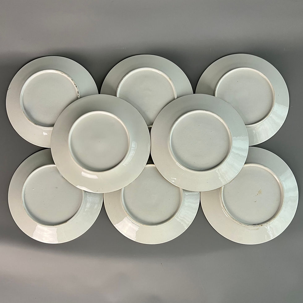 Thumbnail: Chamberlain's Worcester dessert service Kylin / Dragons in Compartments, ca 1795