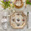 Thumbnail: Spode Felspar square dessert plate, gilt and flowers, 1824