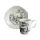 Thumbnail: Worcester coffee cup, black print "Tea Party no.3", ca 1760
