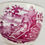 Thumbnail: Rathbone orphaned teacup, puce bat printed shepherdess, silver rim, ca 1810