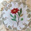 Thumbnail: Samuel Alcock true trio, beige with flowers, ca 1841