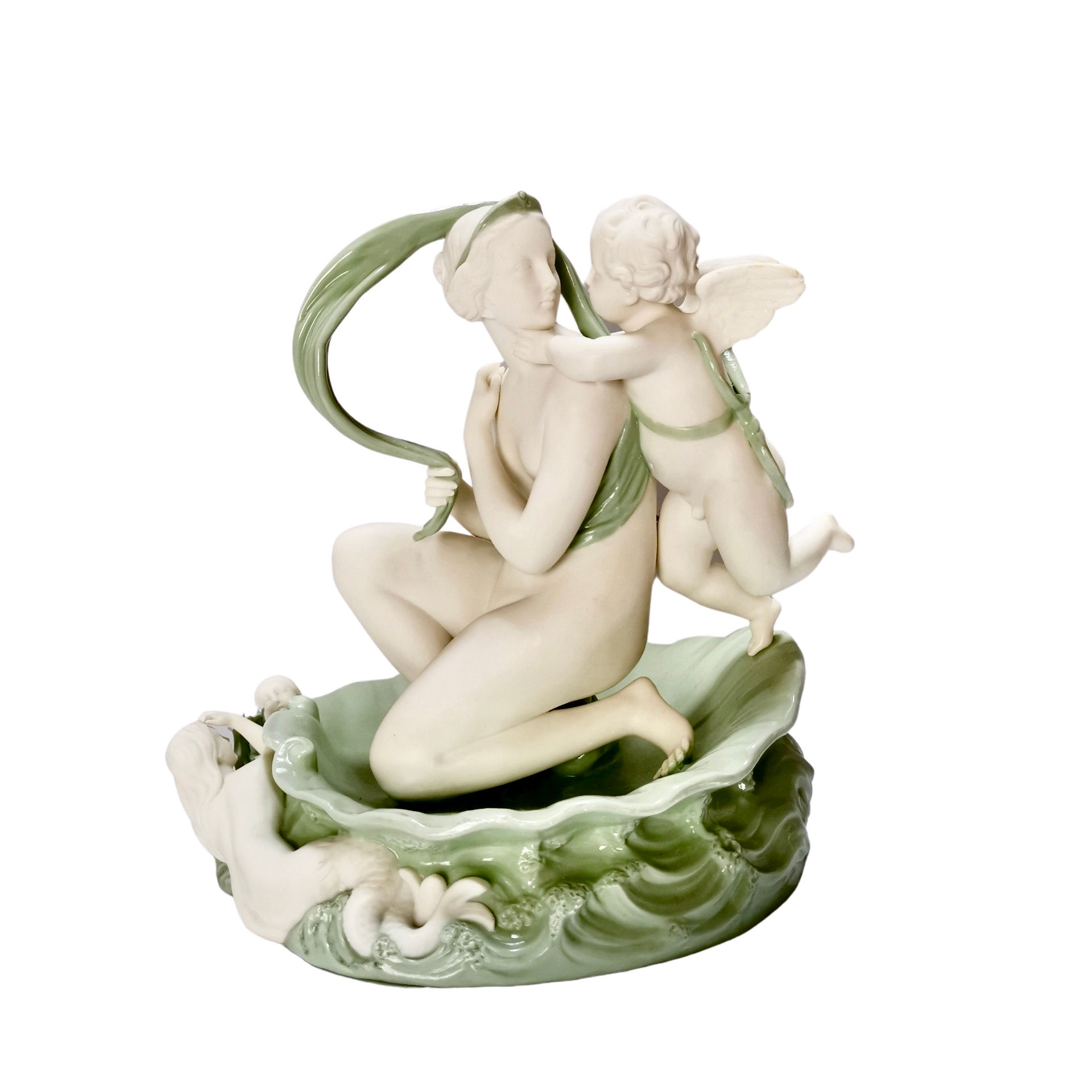 Venus and Cupid, Minton