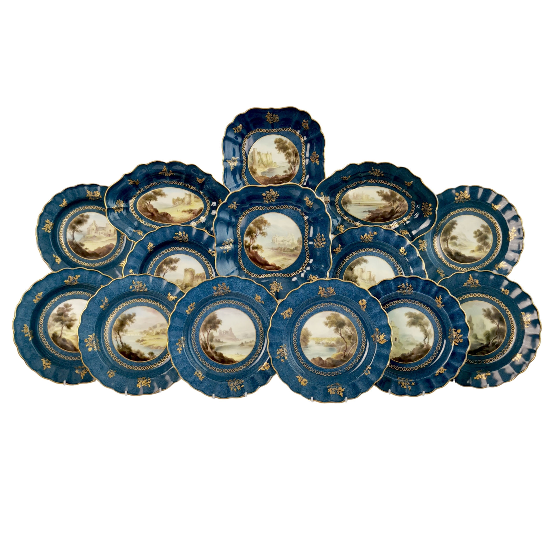 Royal Worcester dessert set