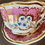 Thumbnail: Samuel Alcock teacup and milk jug, pink with flowers, ca 1825