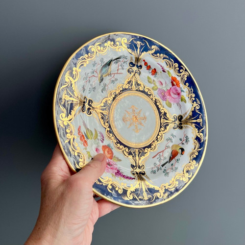 九谷 青粒 金彩色絵 人物紋 壷 共箱 φ23cm(LC653) 【公式通販】