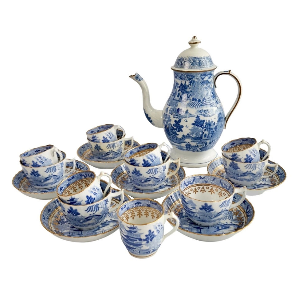 Mason/Rathbone coffee service