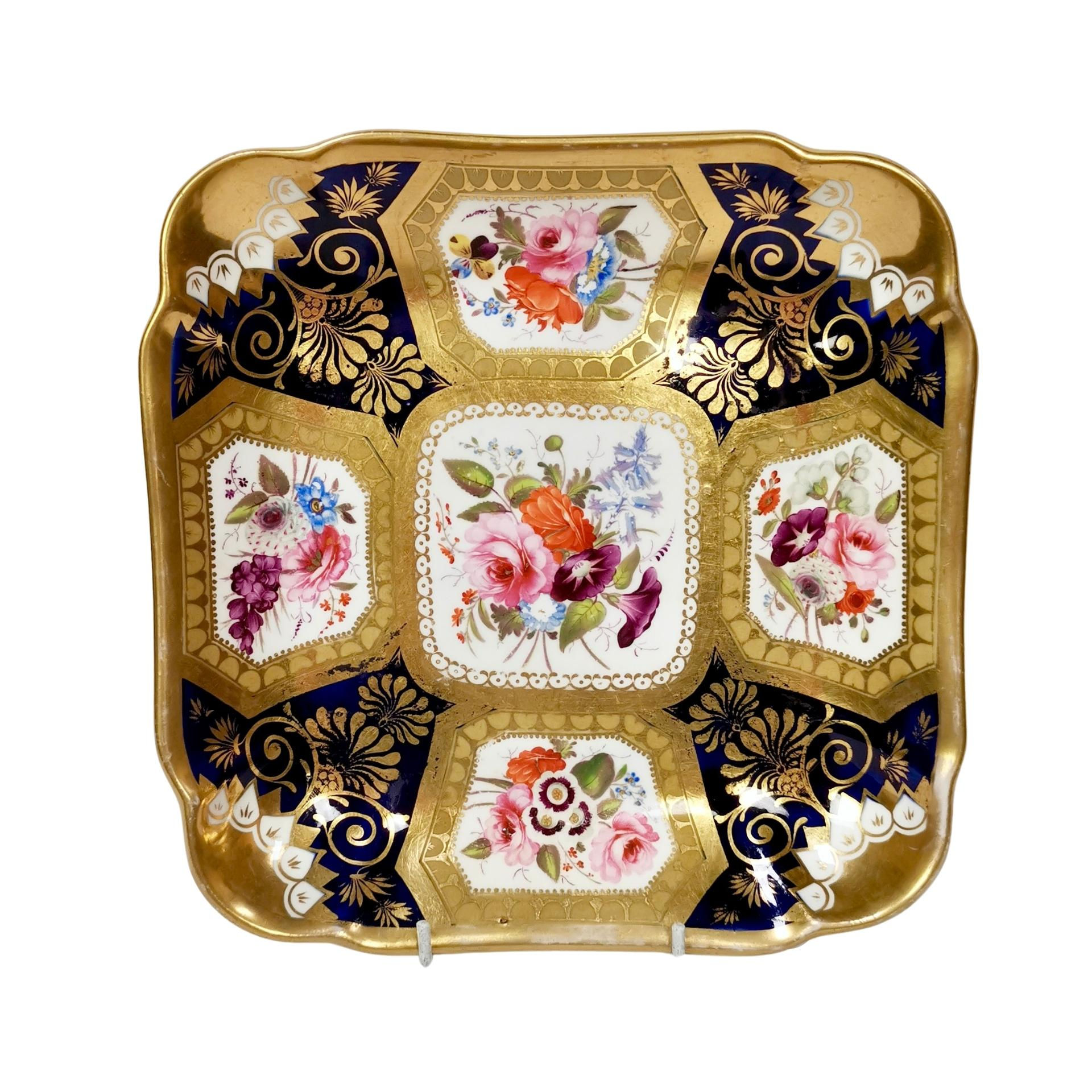 Coalport square dish