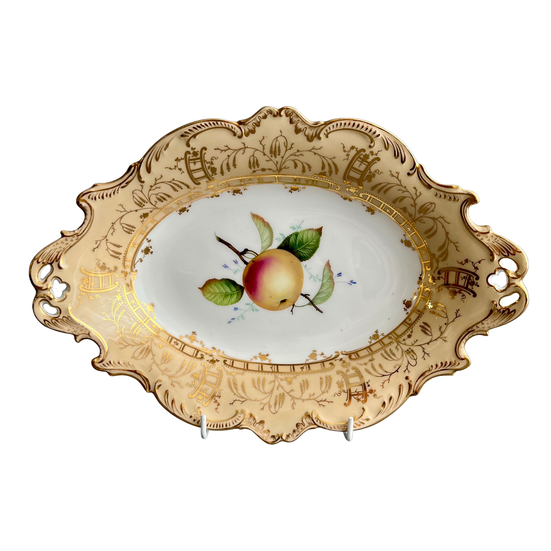Coalport dish Birbeck
