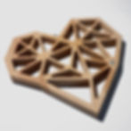 Miniature : Coeur en dentelle