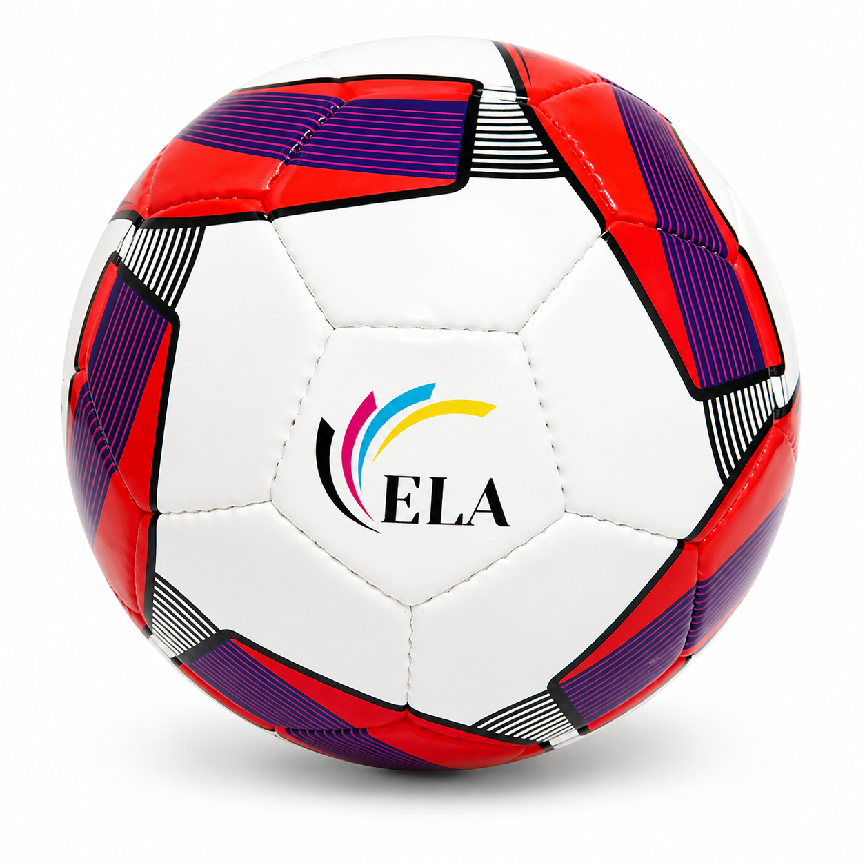 Neon Pulse Soccer Ball