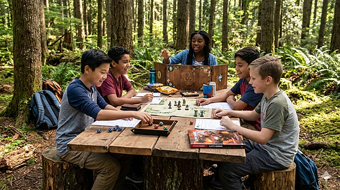 kids playing d&d in nature.png