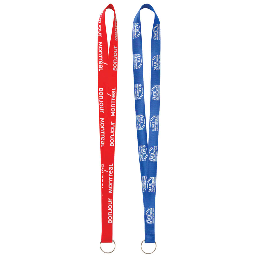 Branded lanyards
